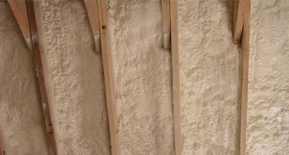 closed-cell spray foam for Hampton applications