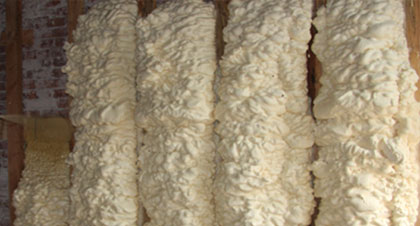 open-cell spray foam for Hampton applications